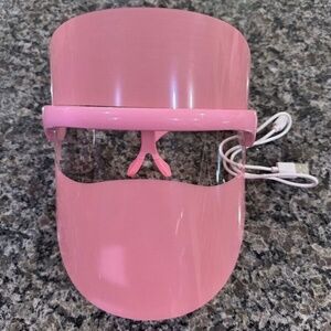 No Box Skin Gym WrinkLit 3 Color LED Face Mask Pink